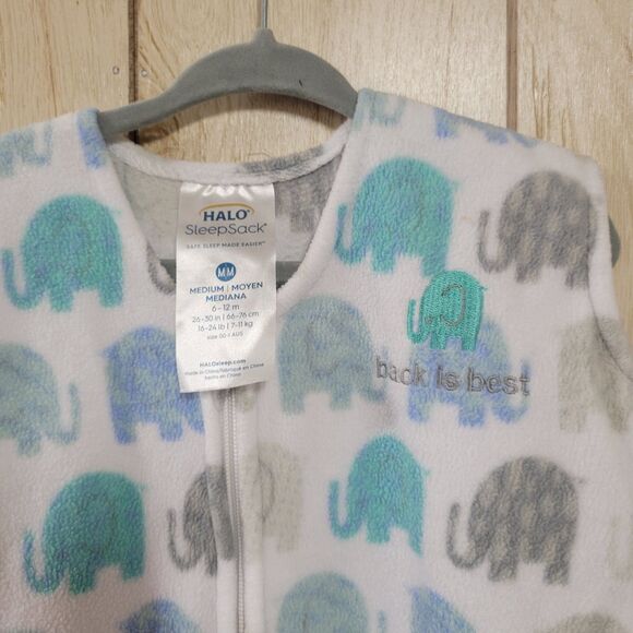 Halo Elephant Sleep Sack 6-12M - Picture 2 of 2